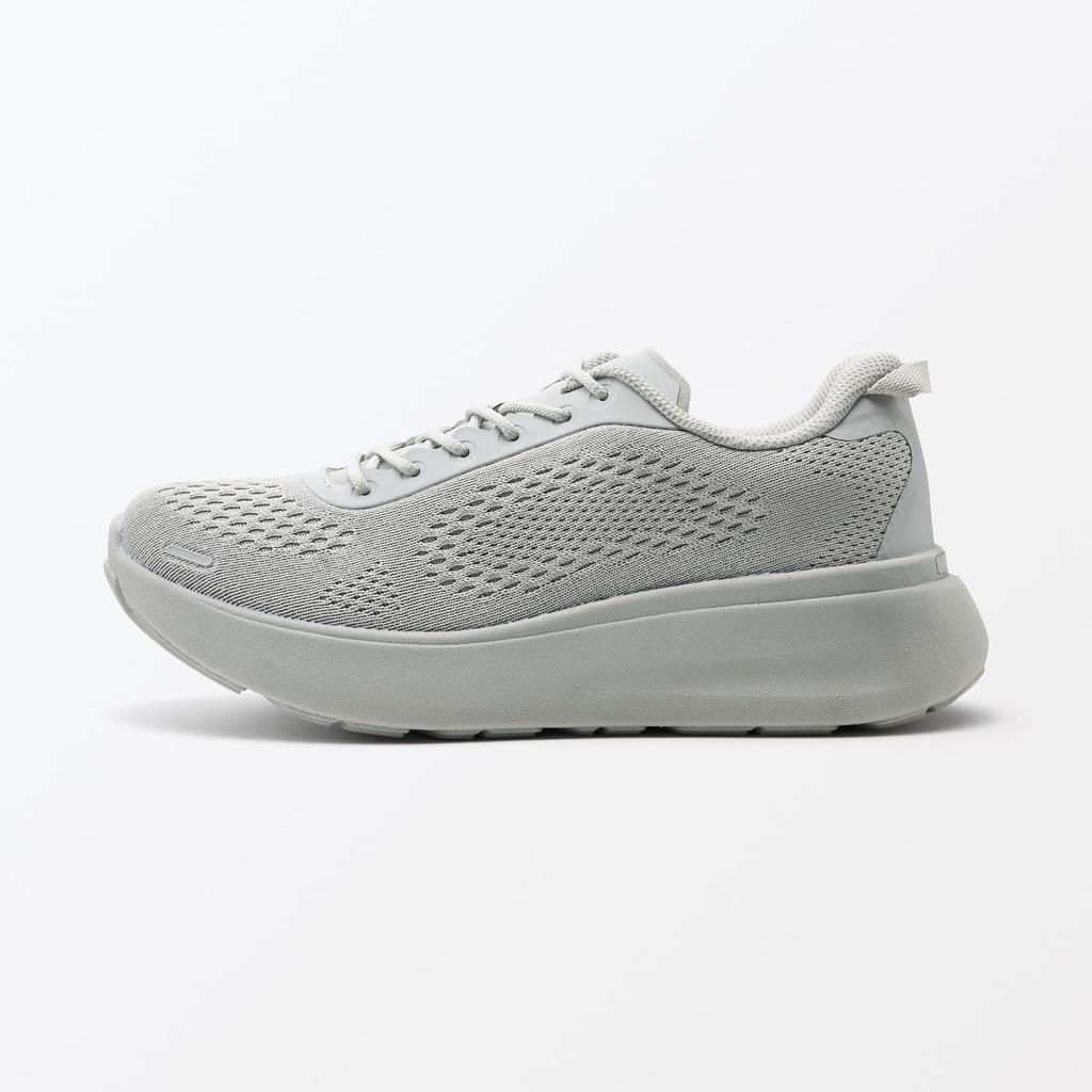 Кроссовки MUJI, удобные для ходьбы, с изогнутой подошвой, BI013A4A, светло-серые, см, женские, 23,0