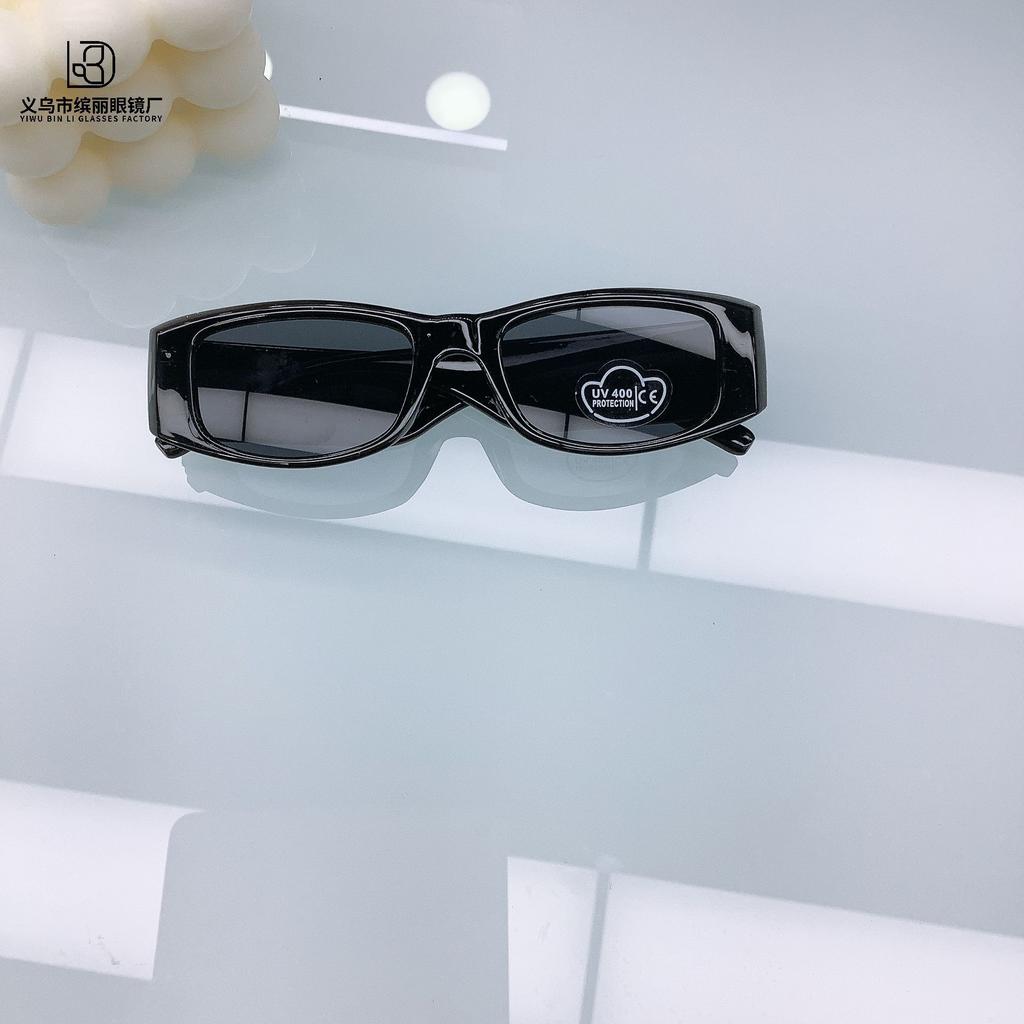 Retro Simple Children'S Sunglasses Outdoor Sunscreen Glasses Fashionable Foreign Style Boys And Girls Sunscreen Sunglasses