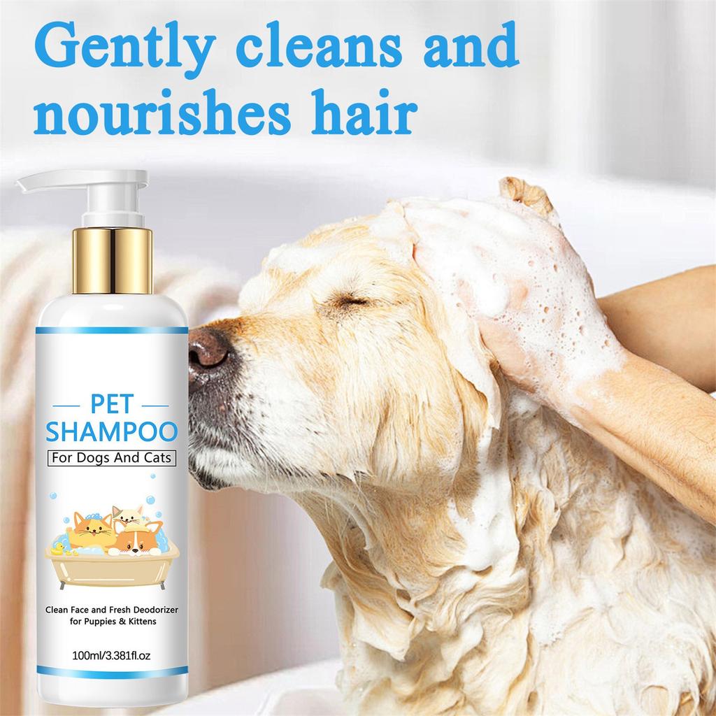 Pet Face And Body Cleanser Universal Shampoo For Cats And Dogs Suitable For Puppies And Kittens