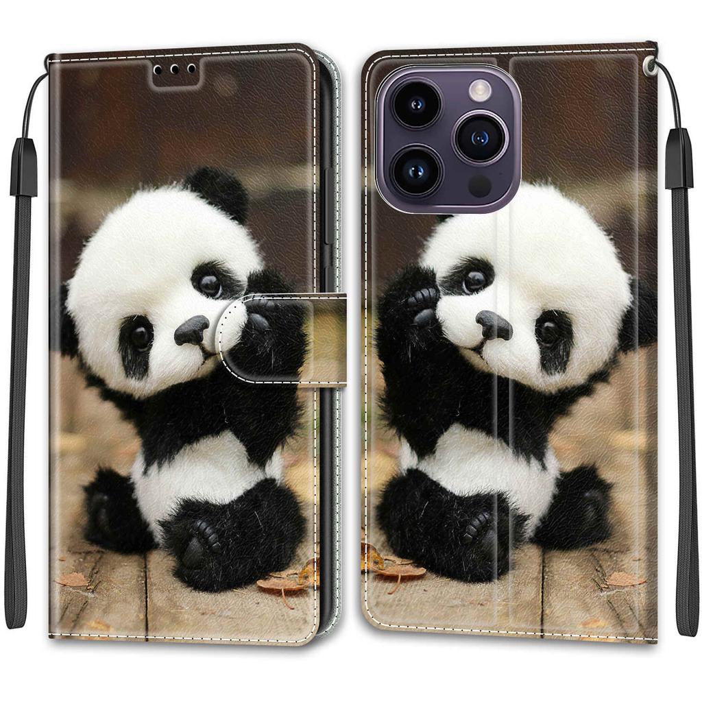 Роскошный окрашенный кожаный чехол-кошелек в стиле книги, защитный чехол для iPhone 16 15 14 13 12 Pro Max 15Pro 16Pro iPhone11