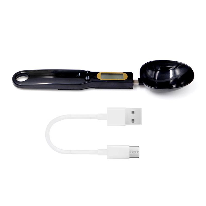 0,1 г-500 г USB зарядка цифровые мерные ложки кухонные электронные ложки весы грамм пищевые весы ложка для взвешивания с ЖК-дисплеем
