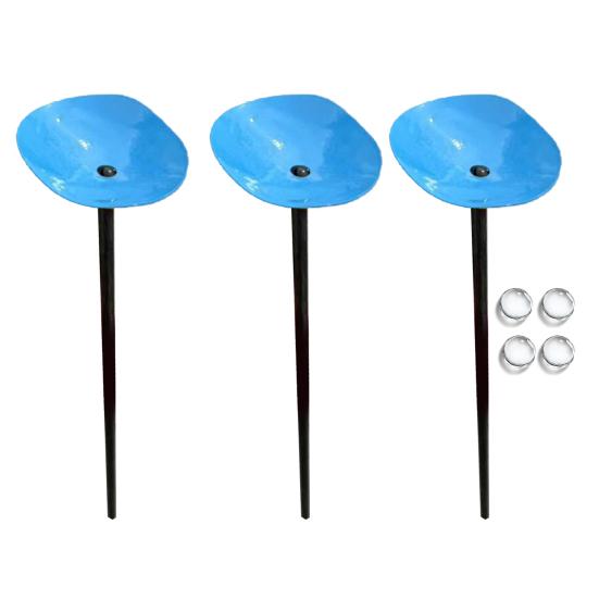 3 шт. Чашка для питья пчел Кормушка для воды с бабочкой и стеклянными бусинами Пчела