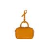 MIU MIU Embossed Letter Logo Detachable Adjustable Shoulder Strap Leather Mini Handbag Women Handbags Pomegranate-Yellow 5NR020-2F8W-F0E05