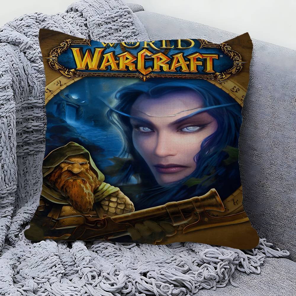 Игровой Мир Warcraft Наволочка Полиэстер Подушки для Дивана Декоративные Подушки-Пледы Украшение Дома Наволочка