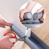 1pc Adjustable Door Sweep Wind Barrier Seal Flexible Non-Stick Bottom Seal Strip Soundproof Door Draft Stopper Suitable for Under Doors, Windows