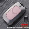 Wuling Hongguang MINI EV Key Case with Macaron Mini Buckle and Metal Decoration - Women's Car Shell for e100 Bag