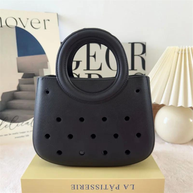 Женская летняя пляжная сумка Летняя EVA DIY Водонепроницаемая пляжная корзина Пикник На открытом воздухе Дорожная сумка-тоут Сумка для плавания Отпуск Покупки