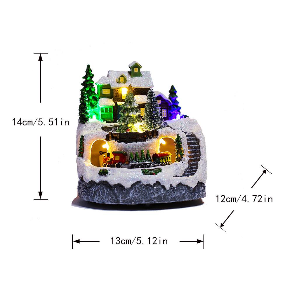 Christmas Snowman Garden Ornament with Music