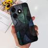 Чехол для Tecno Spark 20C BG7n BG7 Стильный окрашенный чехол Мягкий ТПУ Матовый чехол для телефона Для Tecno Spark 20 Pro Plus Spark20 20C Бампер
