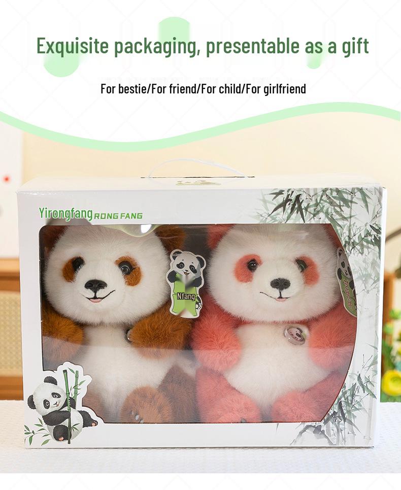 Милая плюшевая игрушка Большая панда – Очаровательная мягкая игрушка для детей