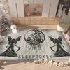 Sleep Rock Band T-Tokens Anime Door Mat Kids Room Bedroom Decoration Balcony Anti-Slip Doormat Living Room Doormat Area Rug