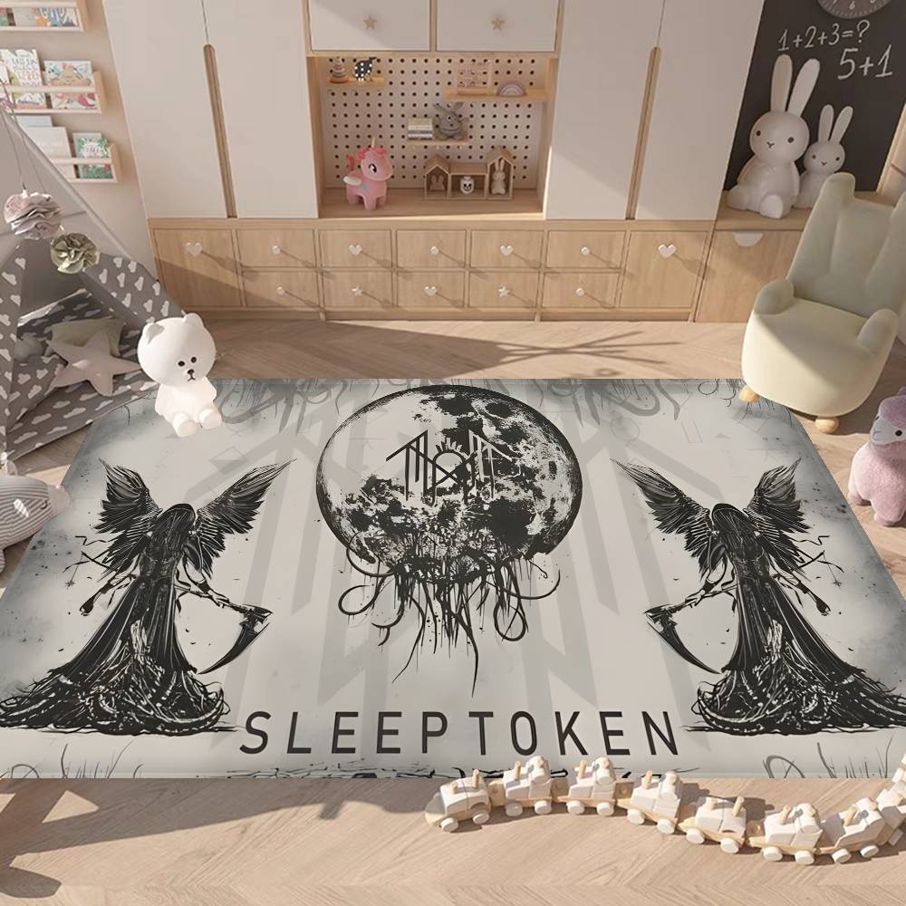 Sleep Rock Band T-Tokens Anime Door Mat Kids Room Bedroom Decoration Balcony Anti-Slip Doormat Living Room Doormat Area Rug