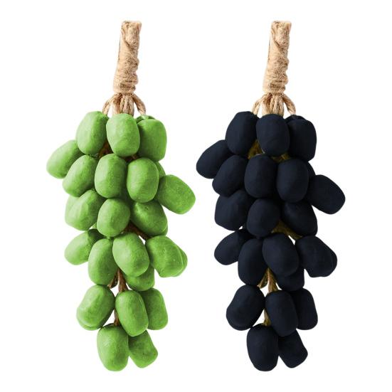 Handmade Grape Cluster Soap Botanical Cleansing Soap Bar Gentle Nourishing Grape Seeds Oil Soap with Hanging Rope