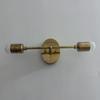 Brass Bathroom Wall Sconce Mid-Century Modern Vanity Light Gift for Diwali, New Year, Wedding, Home, Office Decor