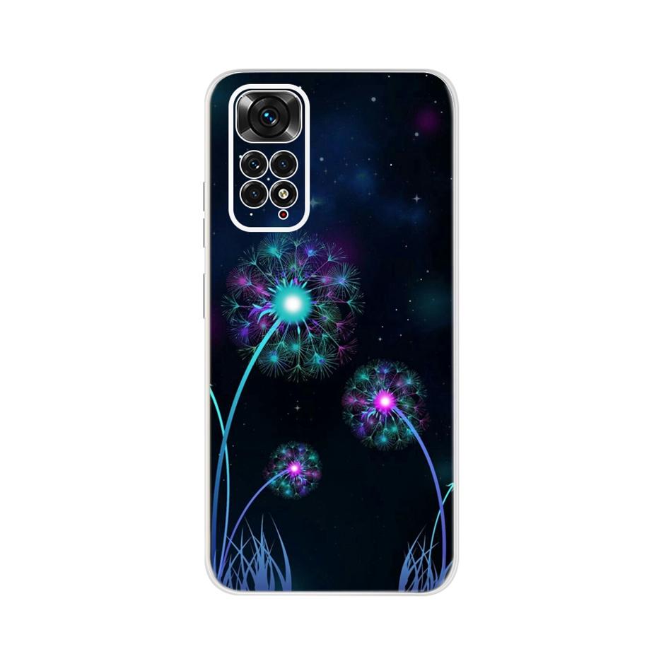 For Xiaomi Redmi Note 11 4G Case Redmi Note 11S Soft Silicone Stylish Painted Cover Case For Xiaomi Redmi 11 11S Note11 S Bumper