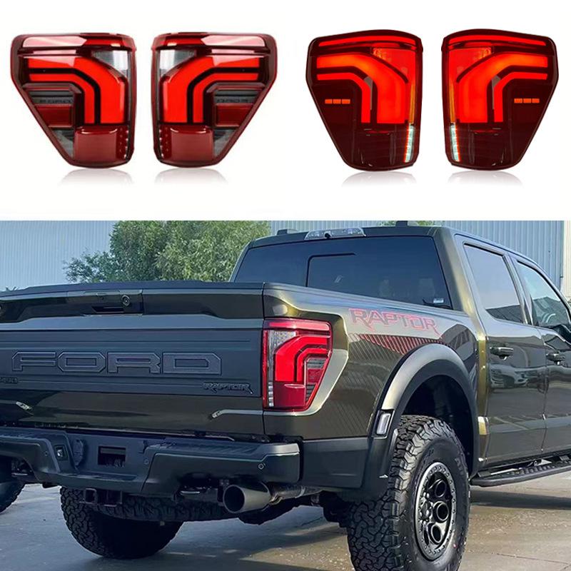 Светодиодный задний фонарь для Ford F150 22-23, стиль "дыхание", низкопрофильная модификация