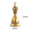 Vintage Brass Bell Charm Pendant Diy Keychain Pendant Home Decoration Craft