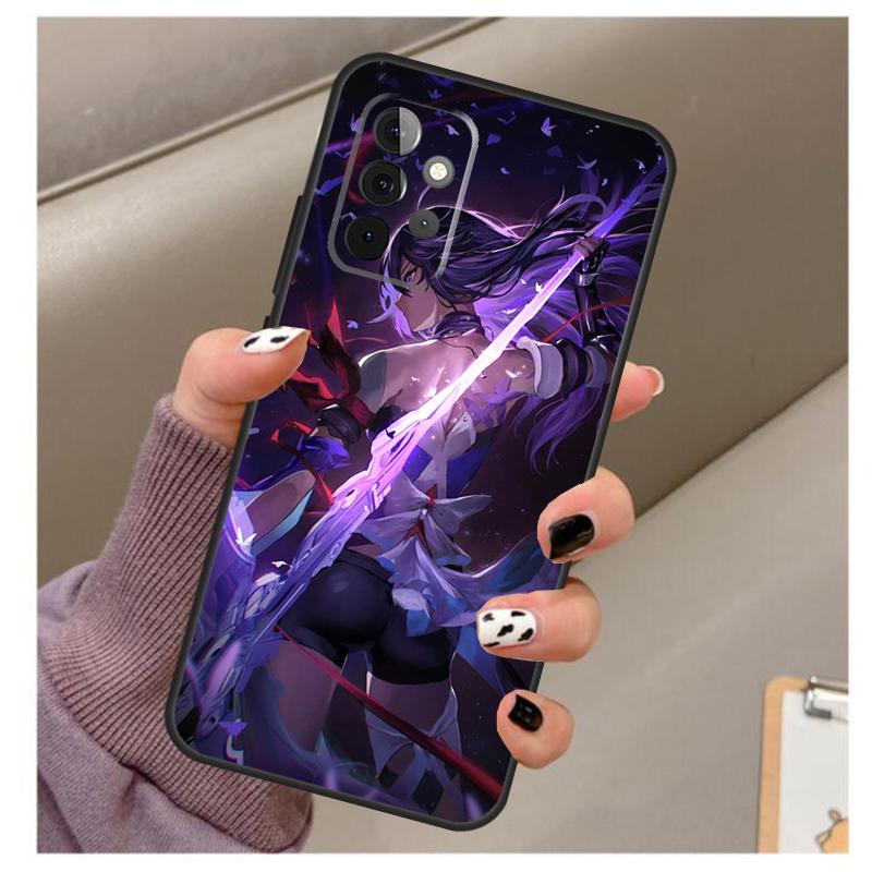 Чехол Honkai Star Rail Seele для Samsung Galaxy A33 A13 A53 A34 A54 A14 A15 A16 A26 A36 A56 A12 A32 A52 A06 A35 A55