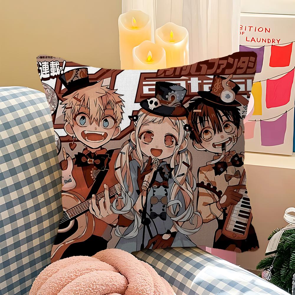 Аниме Туалетный мальчик Ханако Кун Наволочка Дюймы Декор Фермерского дома Домашние Наволочки для Диванных Украшений