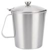 Чашка для кофе латте Thicken 304 из нержавеющей стали мерный стаканчик для вспенивания молока с крышкой для весов 700 мл