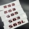 Новый стиль Двухцветный Эмблема с буквами и цифрами E43 E53 E63 S65 C E S CLASS для 2024 года Багажник Автомобиля Задний W212 W213 W214 Автоаксессуары