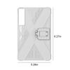 Protective Cover for Legion Y700 5th 2026 Gaming Tablet TPU Back Cover with Folding Stand Anti-Scratch Drop-Resistant