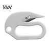 Safe Envelope Opener Letter Opener, Slitter Tool with Hidden Stainless Steel Blade for Mails, Sharp Envelopes, Packages, Mini Package Open Office,