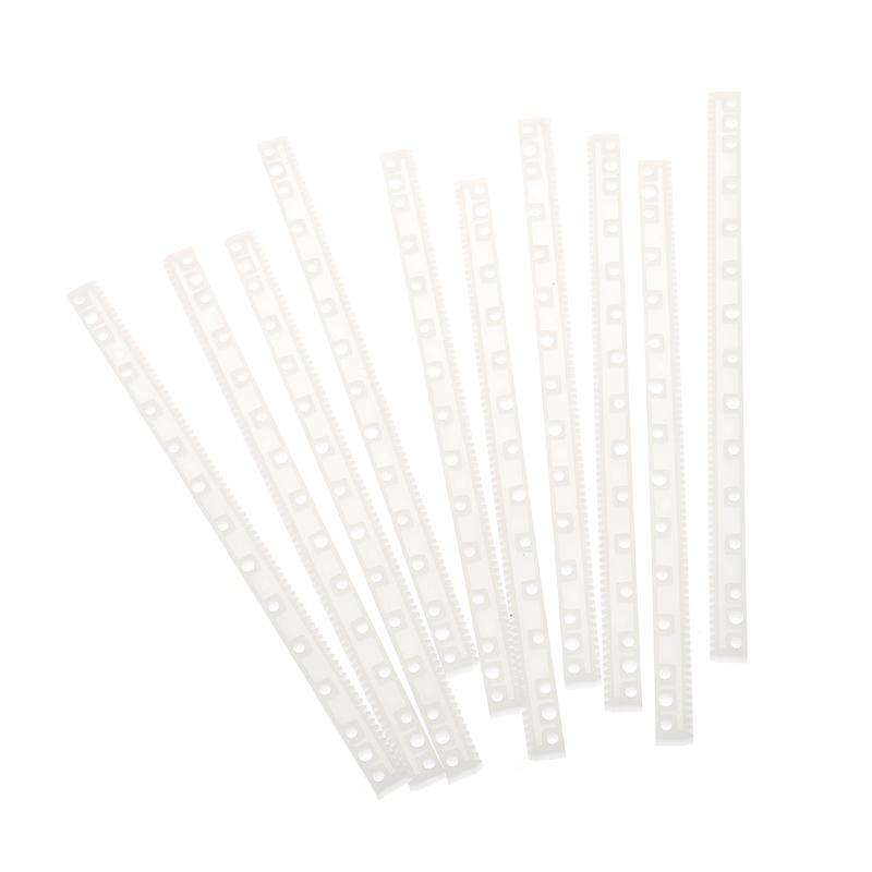 10 шт. 125 мм пластиковая зубчатая рейка приводная звездочка синхронное колесо игрушечные аксессуары 83 зубчатая передача