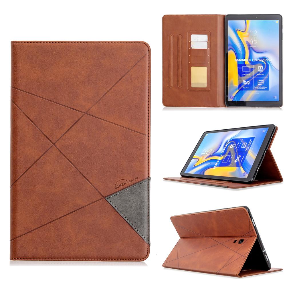 Case for Samsung Galaxy Tab A 10.5inch (2018 Release)(SM-T590/T595/T597) Bussiness Premium PU Leather Folio Cover Multiple Viewing Angles Card Pocket