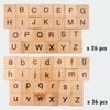 Игры со словами Монтессори Языковая игрушка Дети Учатся правописанию Читать слова Сопоставление букв Образовательные игры Деревянная Дошкольная игрушка