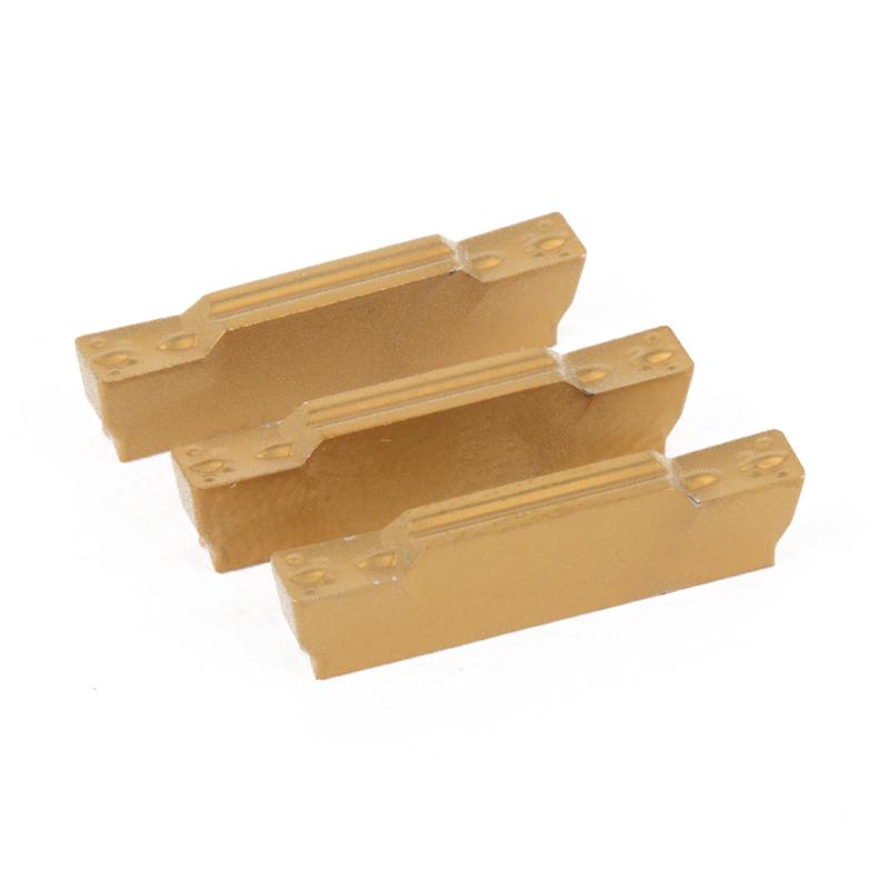 10 шт. MGMN300-M золотые твердосплавные вставки, лезвия, токарный станок, инструмент для обработки канавок