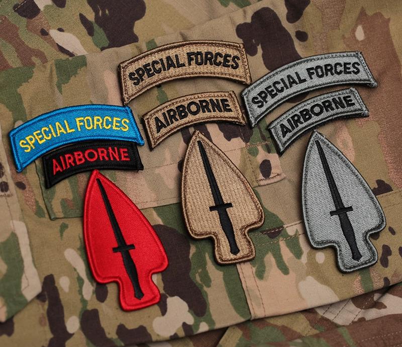 НАС. Нарукавная повязка Командования специальных операций «Скорпион» с камуфляжным принтом Наплечная нашивка ACU Знак CP Вышивка Тактическая на липучке