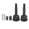 2pcs RC Wheel Axle Steel Drive Shaft Cup Replacement with Pole and Axle Pin for TRAXXAS UDR 17 RC