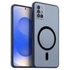 Магнитный железный кольцевой чехол для телефона Samsung Galaxy A71 4G, A51, матовый мягкий ТПУ, противоударный чехол