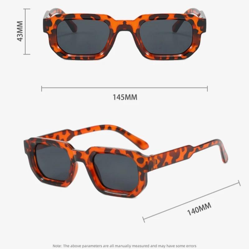 Новые Модные Квадратные Солнцезащитные Очки Маленькой Оправы Женские Ретро Ультралегкие Нейтральные Премиум Солнцезащитные Очки с Защитой от УФ400