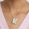 A-Z 26 Letters Necklace Gold Plated Women Chain Necklace  Jewelry Gift
