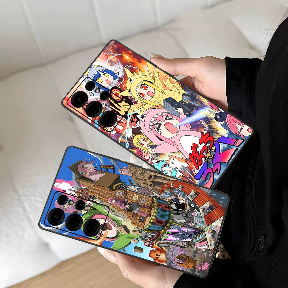 Singer B-Bocchi The Rock Phone Case For Samsung S 24 Fe 25 Ultra Plus 20 Lite 21 30 22 23 24 22 Ultra 5G Fundas