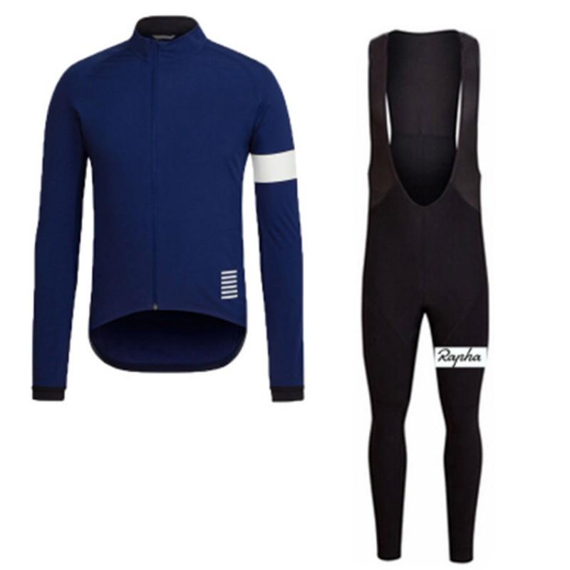1 Unisex Long Sleeve Cycling Jersey Set Breathable Quick Dry Mountain Road Bike Apparel Season
