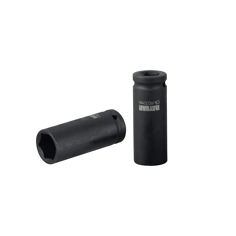 Набор шестигранных торцевых головок DAYUAN 1/2 12,7 мм, набор ударных головок из 10 предметов 10 мм, 12 мм, 13 мм, 14 мм, 15 мм, 17 мм, 19 мм, 21 мм, 22 мм, 24 мм, пневматическая ударная трещотка