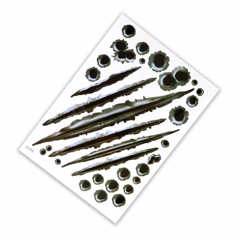 Забавные наклейки на автомобиль со стороны автомобиля, медная наклейка с пулевым отверстием, декоративная наклейка для мотоцикла, 3D Стайлинг автомобиля