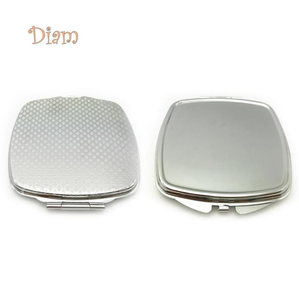 SBS 1Pc Women Portable Makeup Cosmetic Double Side Folding Traveling Pocket Mirror