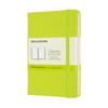 Moleskine Блокнот Классический Блокнот Твердая Обложка Однотонный Карманный Формат x Лимонно-зеленый QP012C2 (9см 14см)
