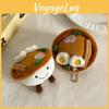 Egg Cute Noodle Cartoon Plush Hanging Toy Keychain Pendant Kids Travel Bag Decor