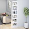 VidaXL Bookcase-Room Divider White 40x30x198 Cm