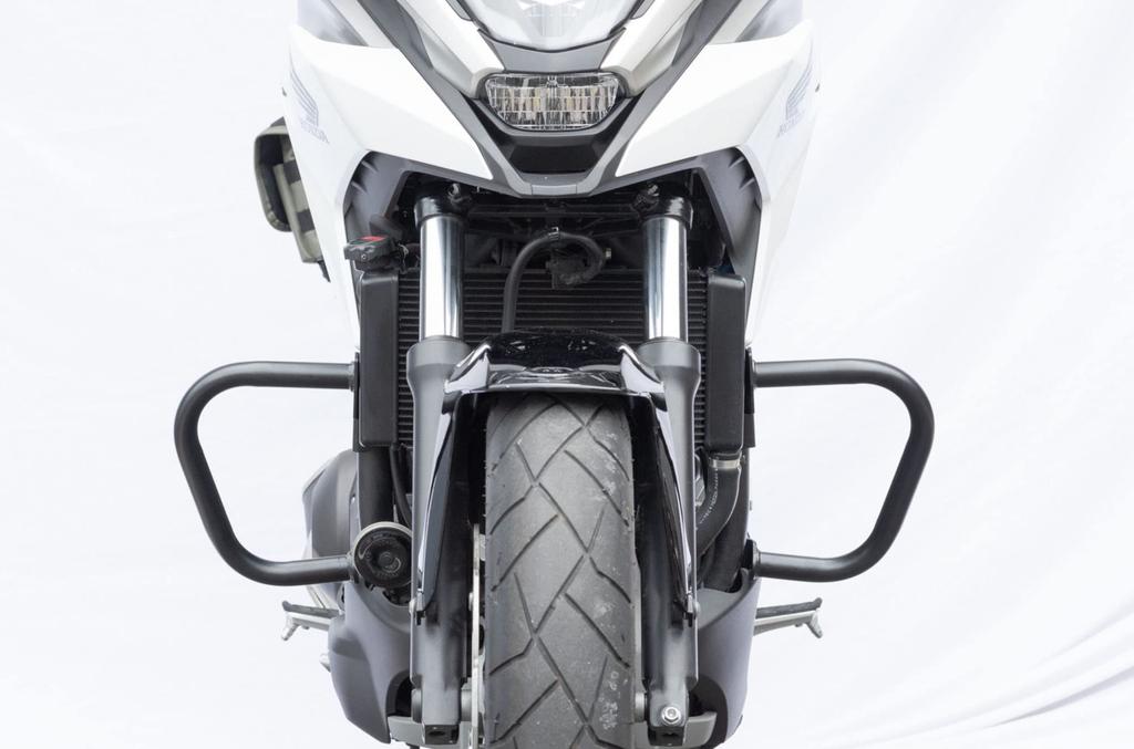 Kijima Мотозапчасти Двигатель Матовый для Номера Детали Защита, Сталь, 25,4 мм, Черный, NC750X/DCT ('21-), 405-242