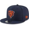 New Era Chicago Bears Hat NFL Navy Alternate Logo 9FIFTY Snapback Adjustable Cap Adult One Size