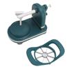 Fruit Peel Machine Hand Crank Multi Purpose with Fruit Cutter PP Stainless Steel Apple Peeler for