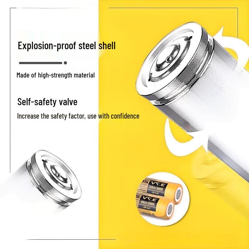 Литий-ионный аккумулятор Lishi 21700 для фонарей и электромобилей