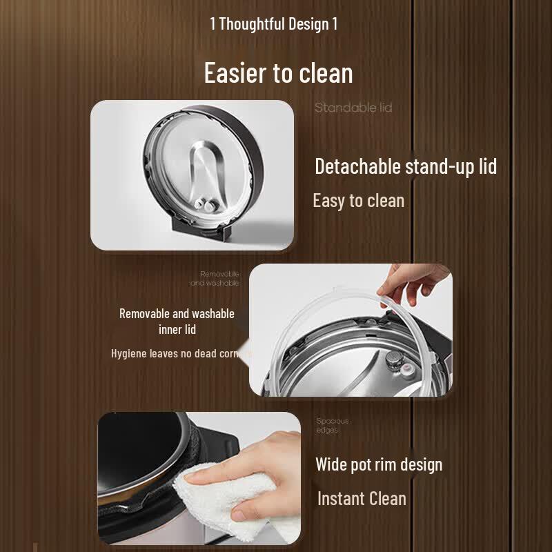 Midea YL50M3-751 5L Smart Electric Pressure Cooker CN plug (adapter included)