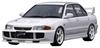 Модель зажигания 118 Mitsubishi Lancer Evolution III GSR (CE9A) Белый готовый продукт